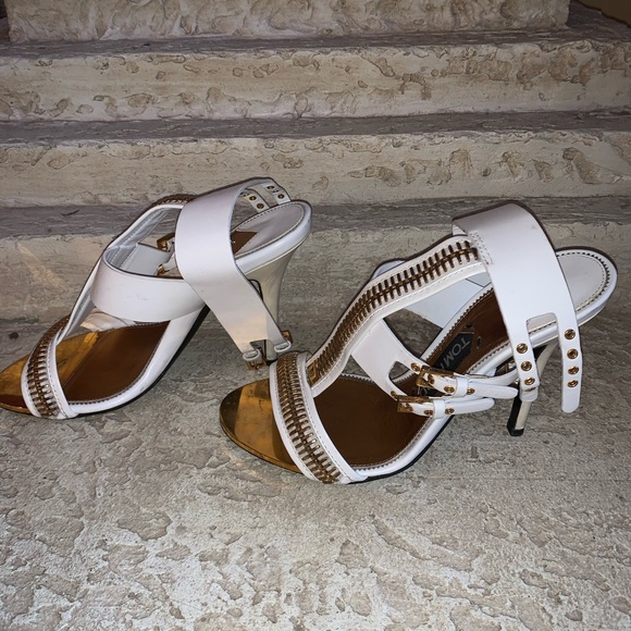 Tom Ford White zippier Sandal - Picture 4 of 6